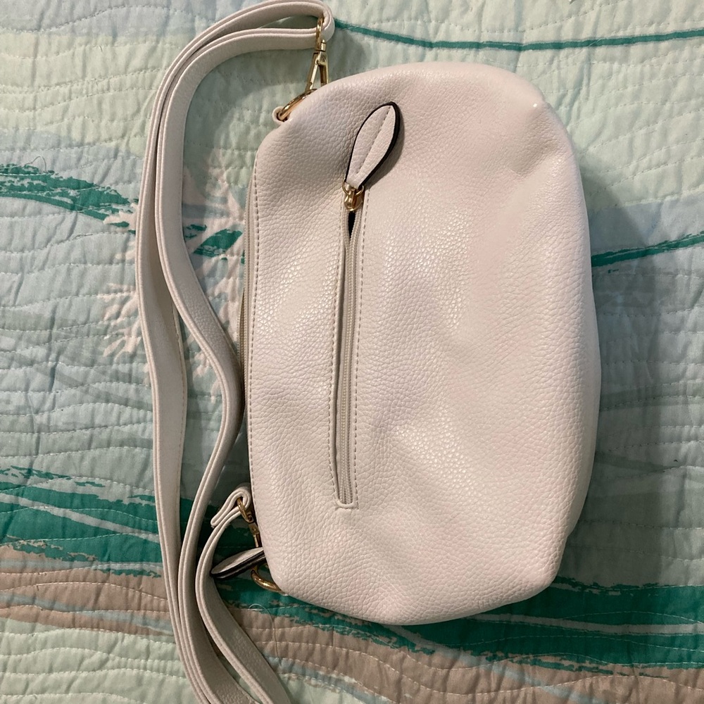 White purse